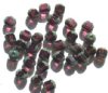 30 8mm Straight Cut Amethyst with coated ends